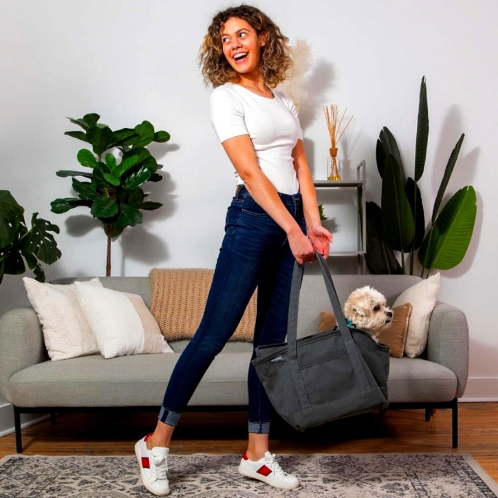 WAGGO Canvas Pet Carrying Tote for small Dog & Cats NWT